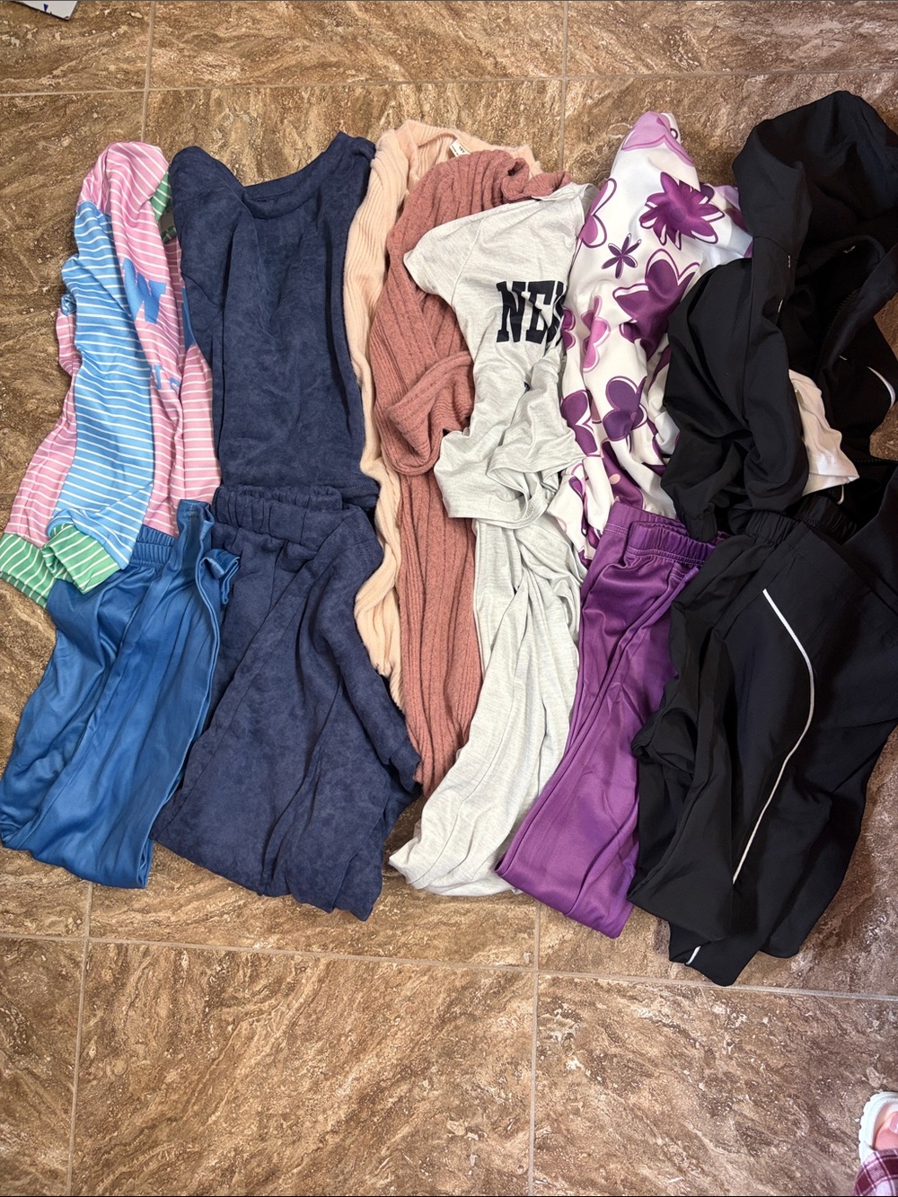Girls Size 10 Lot of Matching Sets from SHEIN